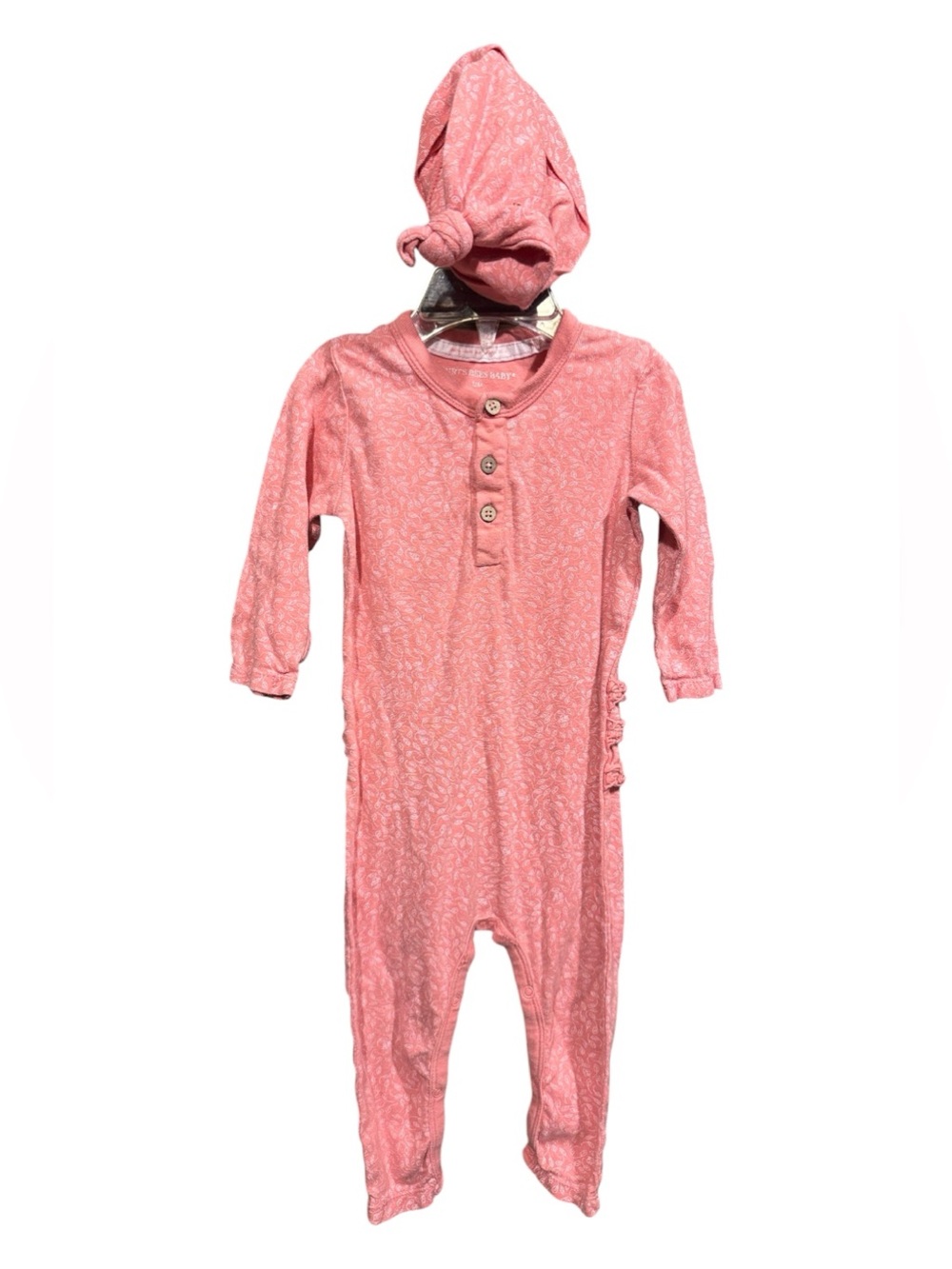 💚💰BOGO FREE Burt’s Bees Organic Cotton Bodysuit Sleeper & Hat Set